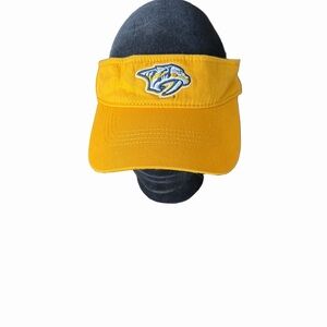 Men's Nashville Predators NHL Sports Sun Visor with Adjustable Strap. OSFM